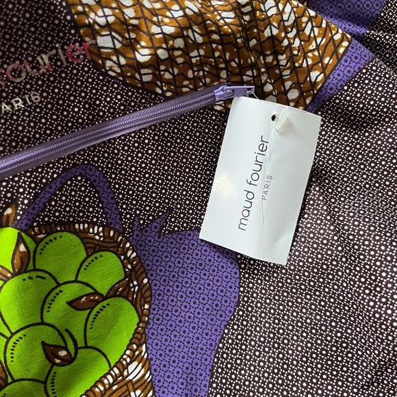 Anthropologie Maud Fourier Reversible Striped Tote NWT Colorful Serape Bag - Picture 11 of 16